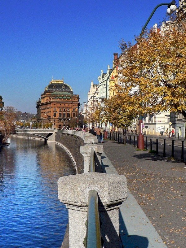 Vltavské nábřeží - provází Ing. Dagmar Marková